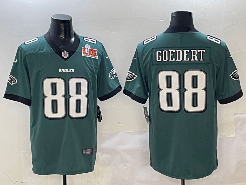 Men Philadelphia Eagles #88 Goedert Green Second generation Nike 2025 Limited NFL Jersey style 2->philadelphia eagles->NFL Jersey